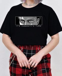 Eren Yeager Eyes Attack on Titan Shirt