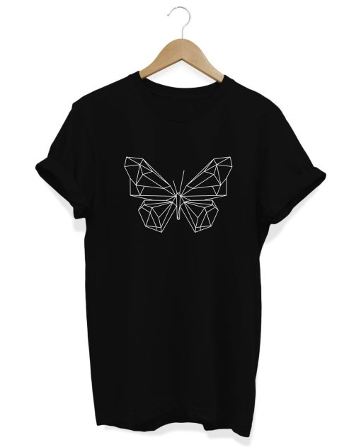 Geometric Butterfly T-shirt