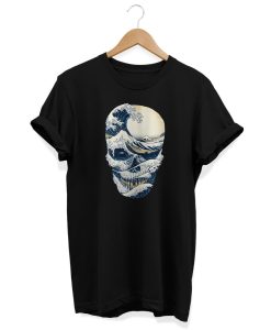 Great Wave Skull Shirt