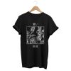 Japanese Black Roses Tshirt