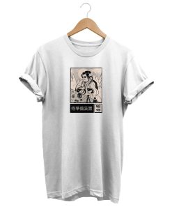 Retro Samurai Photographer T-shirt