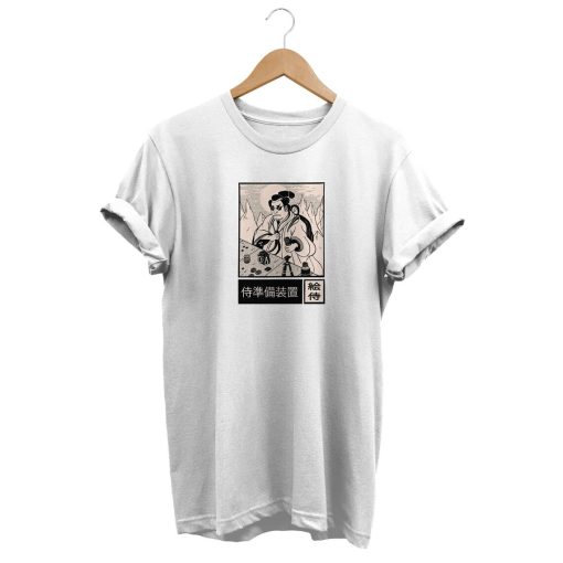 Retro Samurai Photographer T-shirt