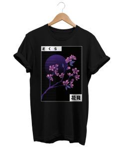 Synthwave Sakura Tshirt