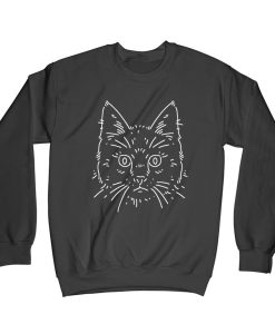 Trippy Cat Sweatershirt