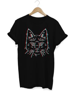 Trippy Cat T-shirt