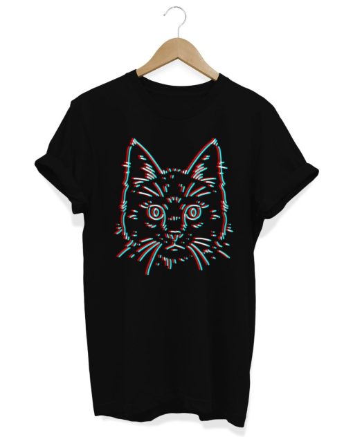 Trippy Cat T-shirt