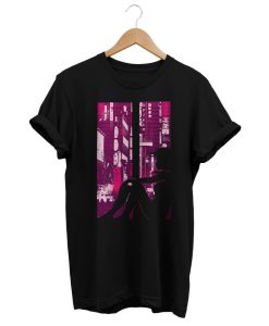 Vaporwave City Girl Tshirt