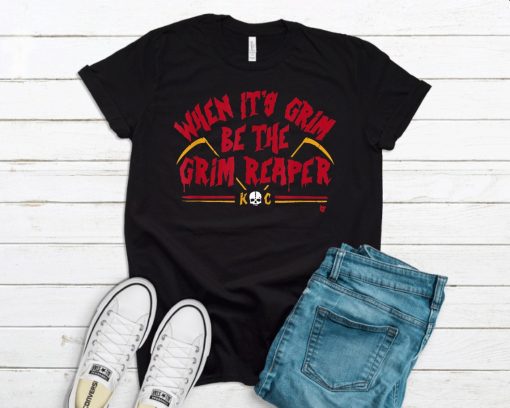 When It's Grim be the Grim Reaper 13 seconds t-shirt