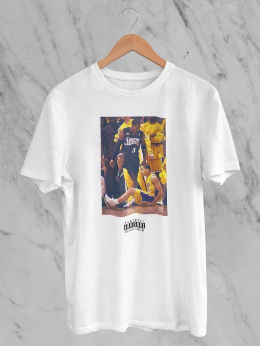 Allen Iverson Vintage Inspired Throwback T Shirt