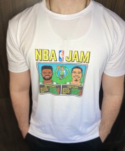 Celtics Retro NBA Jam t shirt