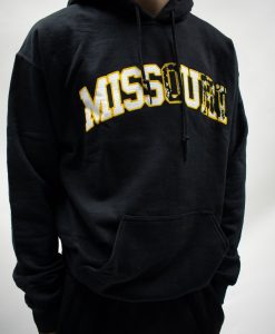 Drake Missouri Miss U Men's Unisex Black Hoodie