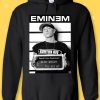 Eminem Slim Shady Rap Cool Fun Hoodie