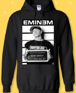 Eminem Slim Shady Rap Cool Fun Hoodie