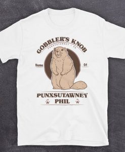 Groundhog Day Gobbler's Knob Punxsutawney Phil Fantasy Comedy Film Murray Unofficial Mens T-Shirt