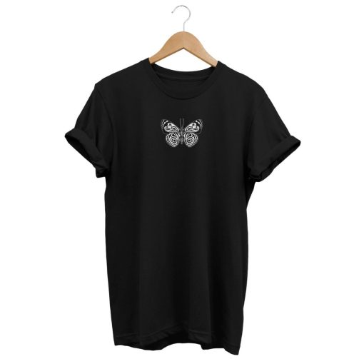 Grunge Butterfly Shirt