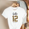 Hello 12 Birthday Tshirt