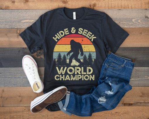 Hide & Seek World Champion T Shirt