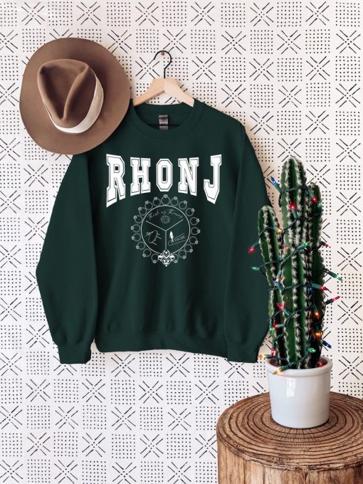 RHONJ Bravo Collegiate Crewneck Sweatshirt