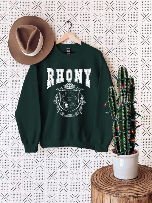 RHONY Bravo Collegiate Crewneck Sweatshirt