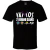 Rafael Nadal 21 Grand Slams Rafa Legend T Shirt