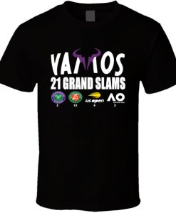 Rafael Nadal 21 Grand Slams Rafa Legend T Shirt