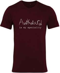 Awkward is My Speciality Funny Unisex Ladies Womens Mens T Shirt