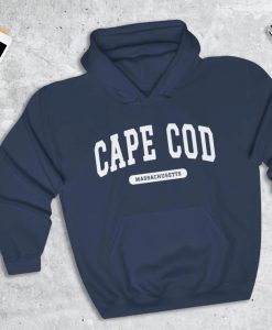 Cape Cod Massachusetts College Style Hoodie