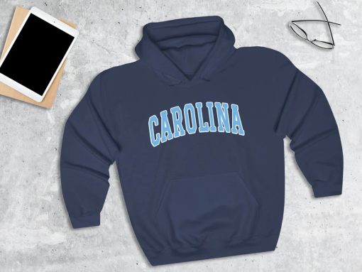 Carolina College Style Blue Hoodie