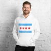 Chicago Flag White Hoodie