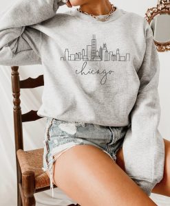 Chicago Skyline Sweatshirt