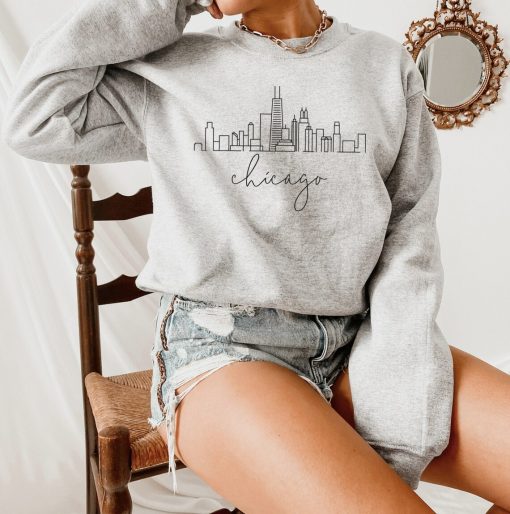 Chicago Skyline Sweatshirt