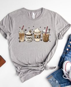 Coffee And Dog Mom Shirt