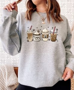 Coffee Dog Mom Sweatshirt