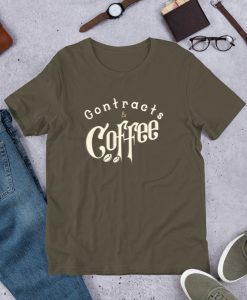 Contracts and Coffee Short-Sleeve Unisex T-Shirt