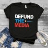 Defund The Media Funny Vintage T-Shirt