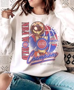 Detroit Pistons Champions Crewneck Sweatshirt