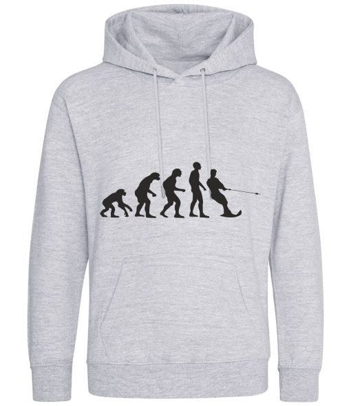 Evolution Of Water Skiing Hoodie