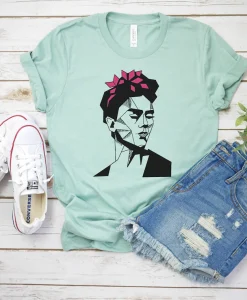 Frida Poll Flower T-Shirt