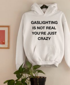 Gaslighting Is Not Real Hoodie