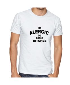 I'm Allergic to Basic Witches Funny T Shirt