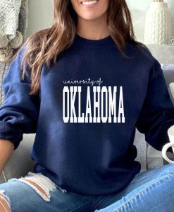 Oklahoma University crewneck sweatshirt