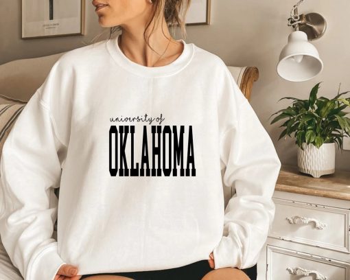 Oklahoma University sweatshirt