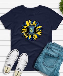 Peace In Ukraine Sunflower Shirt