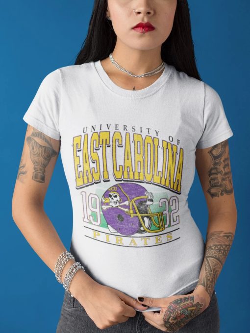 Retro EAST CAROLINA Vintage Style Shirt