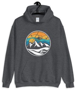 Skiing Unisex Hoodie