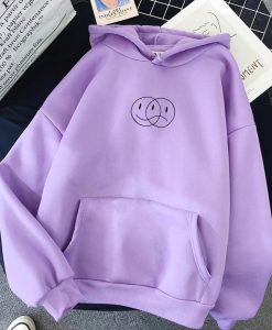 Smile Face and Sad Face Hoodie