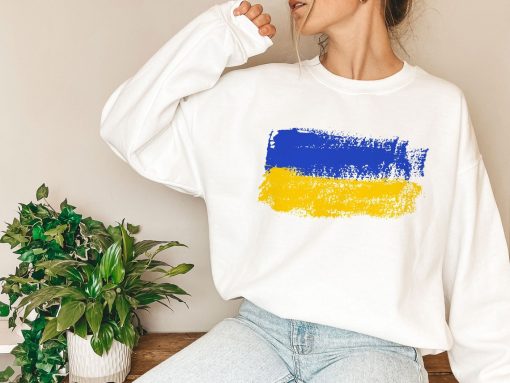 Ukrainian Flag Sweatshirt