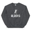 Alaska Moose Unisex Crewneck Sweatshirt