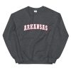 Arkansas Vintage Style Unisex Crewneck Sweatshirt