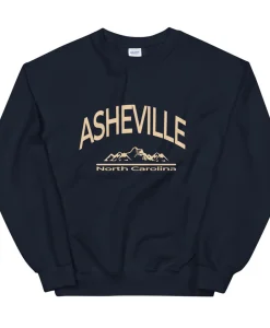 Asheville NC Mountains Unisex Sweatshirt